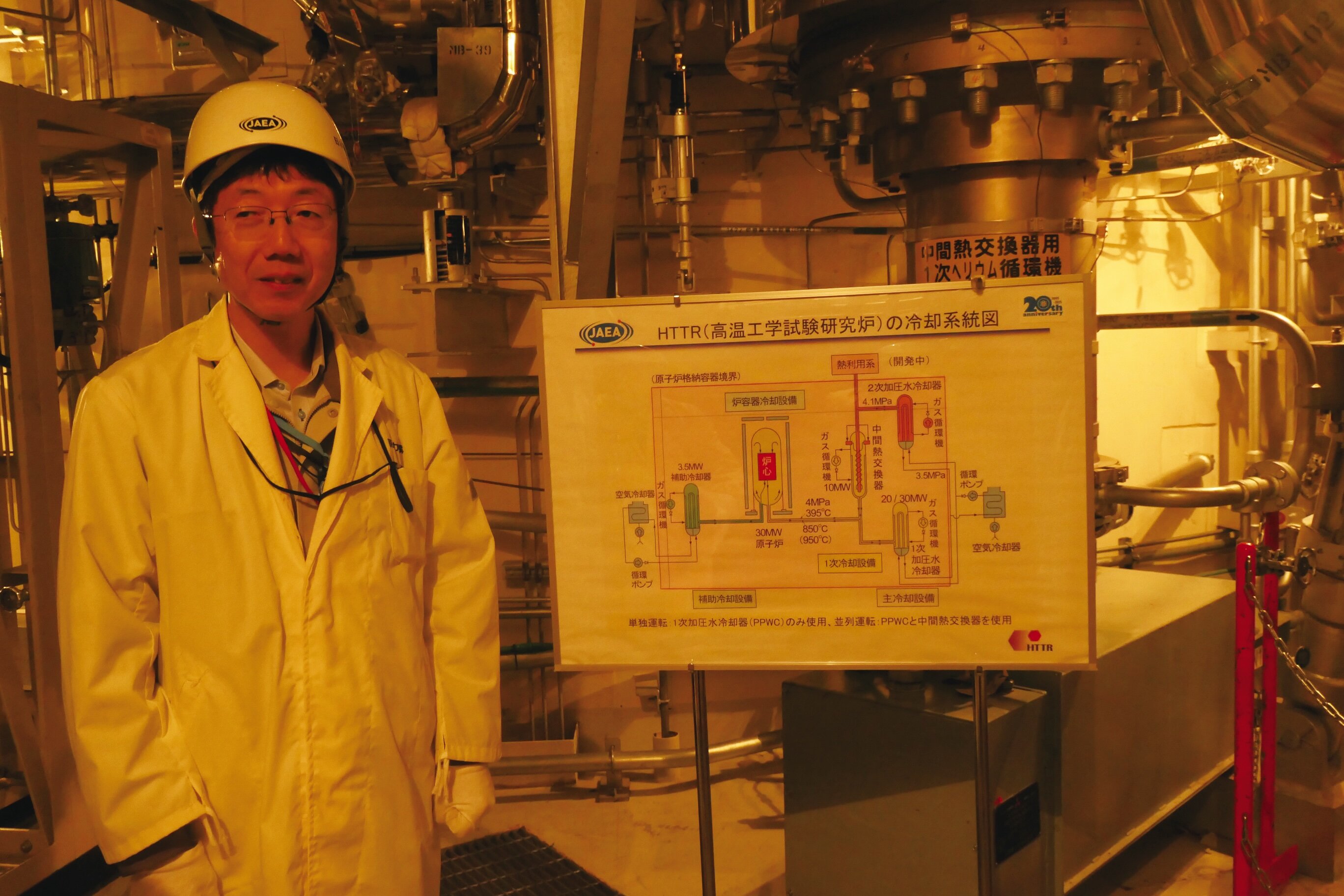 画像：説明する角田氏